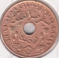 15-74 Нидерландская Индия 1 цент 1942P г. KM# 317 бронза 4,8гр 23,0мм