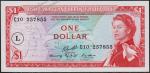 Восточные Карибы 1 доллар 1965г. P.13l - UNC