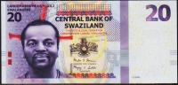 Свазиленд 20 эмалангени 2014г. P.37в - UNC