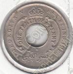 20-16 Британская Западная Африка 1/10 пенни 1917г. КМ # 7H UNC медно-никелевая 1,72гр. 20,5мм