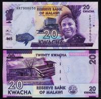 Малави 20 квача 2014г. P.NEW -UNC