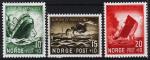 Норвегия 3 марки 1944г п/с №257-59** Корабли