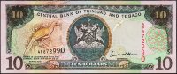 Банкнота Тринидад и Тобаго 10 долларов 2002 года. P.43в - UNC