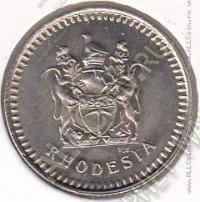 9-21 Родезия  5 центов 1976г. КМ# 13 UNC медно-никелевая