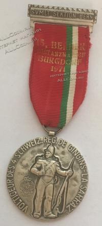 #139 Швейцария спорт Медаль Знаки