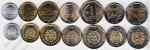 Перу набор 7 монет 2012-13г. (арт91)