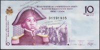 Банкнота Гаити 10 гурд 2006 года. P.272в - UNC 