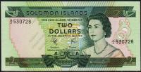 Соломоновы острова 2 доллара 1977г. P.5 UNC