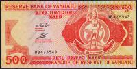 Вануату 500 вату 1993г. P.5 UNC