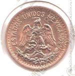6-51 Мексика 1 сентаво 1949 г. KM# 415 UNC Бронза 3,0 гр. 20,0 мм.