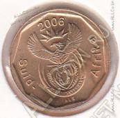 10-55 Южная Африка 10 центов 2006г. КМ #  - 10-55 Южная Африка 10 центов 2006г. КМ # 