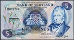 Шотландия 5 фунтов 1983г. P.112f(1) - UNC