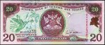 Банкнота Тринидад и Тобаго 20 долларов 2002 года. P.44в - UNC