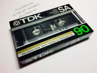 Аудио Кассета TDK SA 90 TYPE II  1986 год.  / Япония /