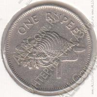26-67 Сейшелы 1 рупия 1982г. КМ # 50.1 медно-никелевая 6,05гр. 25,4мм