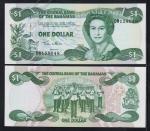 Багамы 1 доллар 2002г. P.70 UNC