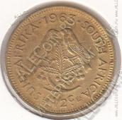 9-107 Южная Африка 1/2 цента 1963г КМ # 56 латунь 5,6гр. - 9-107 Южная Африка 1/2 цента 1963г КМ # 56 латунь 5,6гр.