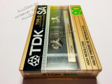 Аудио Кассета TDK SA 90 TYPE II  1987 год.  / США / - Аудио Кассета TDK SA 90 TYPE II  1987 год.  / США /