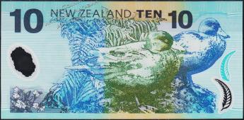 Банкнота Новая Зеландия 10 долларов 2013 года. P.NEW - UNC - Банкнота Новая Зеландия 10 долларов 2013 года. P.NEW - UNC