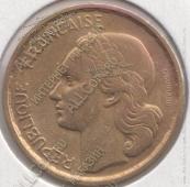 4-89 Франция 20 франков 1950г. KM# 916.1 алюминий-бронза 4,0гр 23,0мм - 4-89 Франция 20 франков 1950г. KM# 916.1 алюминий-бронза 4,0гр 23,0мм