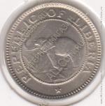 37-137 Либерия 1/2 цента 1941г. KM# 10a UNC медно-никелевая 