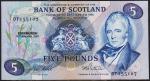 Шотландия 5 фунт 1987г. P.112f(3) - UNC
