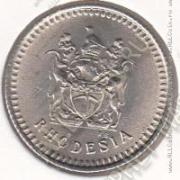 28-95 Родезия  5 центов 1977г. КМ# 13 UNC медно-никелевая 