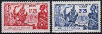 Уолис и Футуна Французская 2 марки п/с 1939г. YVERT №70-71* MLH OG (10-62)