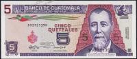 Гватемала 5 кетцаль 1991г. P.74в - UNC