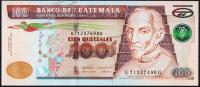 Банкнота Гватемала 100 кетцаль 28.01.2015 года. P.NEW - UNC / ENSCHEDE /