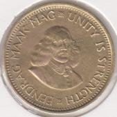 22-127 Южная Африка 1/2 цента 1961г.  - 22-127 Южная Африка 1/2 цента 1961г. 