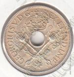 4-84 Новая Гвинея 1 шиллинг 1935 г. KM# 5 UNC Серебро 5,38 гр. 23,5 мм.
