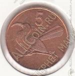 20-80 Ботсвана 5 тхебе 1991г. KM#4а.1 бронза-сталь