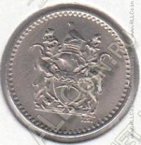 15-129 Родезия  2-1/2 цента 1970г. КМ# 11 UNC медно-никелевая