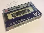Аудио Кассета GOLDSTAR HD 90 1986г. / Юж. Корея / трещина на коробке