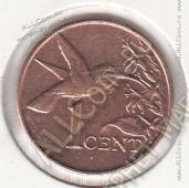 20-79 Тринидад и Тобаго 1 цент 1995г. КМ # 29 бронза 1,95гр. 17,76мм - 20-79 Тринидад и Тобаго 1 цент 1995г. КМ # 29 бронза 1,95гр. 17,76мм