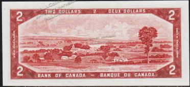 Канада 2 доллара 1961-72гг. P.76в - UNC - Канада 2 доллара 1961-72гг. P.76в - UNC