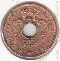 25-79 Восточная Африка 5 центов 1963г. КМ # 37 UNC бронза 5,77гр. 