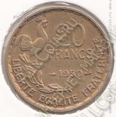 25-167 Франция 20 франков 1950г. КМ # 916.2 В UNC алюминий-бронза 4,0гр. 23мм - 25-167 Франция 20 франков 1950г. КМ # 916.2 В UNC алюминий-бронза 4,0гр. 23мм