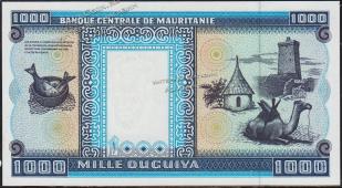 Мавритания 1000 угйя 1996г. P.7h - UNC - Мавритания 1000 угйя 1996г. P.7h - UNC
