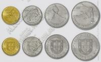 Португалия набор 4 монеты1982г.Хоккей(арт173)