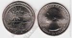 США 25 центов 2013Р (арт217) 19-й Парк Fort McHenry