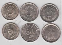 Пакистан набор 3 монеты 2007-11г. (арт202) - Юбилейные