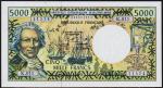 Французская Полинезия 5000 франков 1996г. P.3 UNC
