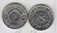 Нидерландские Антилы 10 центов 1990г. КМ#34 (арт425)