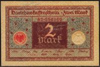 Германия 2 марки 1920г. P.60 UNC