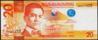 Филиппины 20 песо 2010г. Р.206а(1) - UNC
