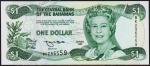 Багамы 1 доллар 1996г. P.57 UNC