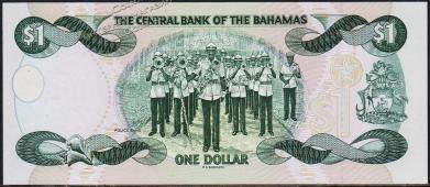 Багамы 1 доллар 1996г. P.57 UNC - Багамы 1 доллар 1996г. P.57 UNC