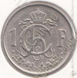 26-71 Люксембург 1 франк 1952г. КМ # 46,2 медно-никелевая 4,0гр. 21мм